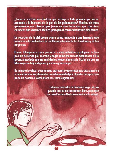 comic de la tolerancia|Iurhi Peña y su cómic titulado Personas Afromexicanas.